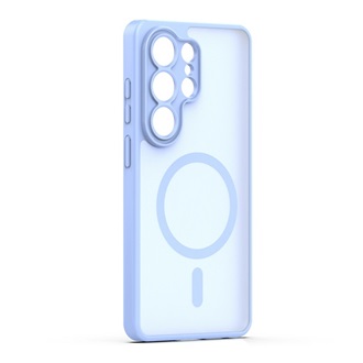 Samsung S25 Ultra GIGAPACK Szilikon telefonvédő ütésállóság, MagSafe, VILÁGOSKÉK