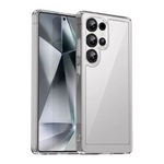 Samsung S25 Ultra GIGAPACK Szilikon telefonvédő ütésállóság, átlátszó hátlap, ÁTLÁTSZÓ