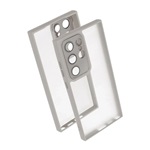 Samsung S25 Ultra GIGAPACK Szilikon telefonvédő ütésállóság, kameravédő, VILÁGOSSZÜRKE