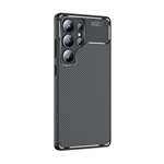 Samsung S25 Ultra GIGAPACK Szilikon telefonvédő ütésállóság, karbon minta, FEKETE