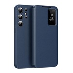 Samsung S25 Ultra GIGAPACK Tok álló aktív FLIP, Smart View Cover, SÖTÉTKÉK