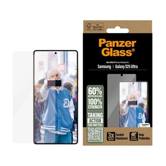 Samsung S25 Ultra PANZERGLASS képernyővédő üveg 3D, 9H, ÁTLÁTSZÓ