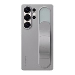 Samsung S25 Ultra SAMSUNG szilikon telefonvédő matt, kitámasztó, VILÁGOSSZÜRKE