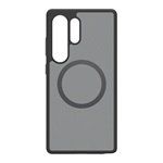 Samsung S25 Ultra SPIGEN CAPELLA szilikon telefonvédő ütésállóság, MagSafe, FEKETE/EZÜST