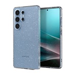 Samsung S25 Ultra SPIGEN LIQUID CRYSTAL GLITTER szilikon telefonvédő ütésállóság, csillámporos, ÁTLÁTSZÓ
