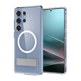 Samsung S25 Ultra SPIGEN ULTRA HYBRID S műanyag telefonvédő ütésállóság, MagSafe, ÁTLÁTSZÓ