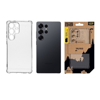 Samsung S25 Ultra TACTICAL TPU PLYO szilikon telefonvédő ütésállóság, légpárnás sarok, ÁTLÁTSZÓ