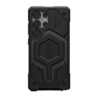 Samsung S25 Ultra UAG MONARCH PRO szilikon telefonvédő erős ütésállóság, MagSafe, FEKETE