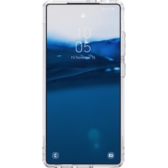 Samsung S25 Ultra UAG PLYO műanyag telefonvédő erős ütésállóság, átlátszó hátlap, ÁTLÁTSZÓ
