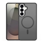 Samsung S26 DUX DUCIS YIND szilikon telefonvédő ütésállóság, MagSafe, FEKETE