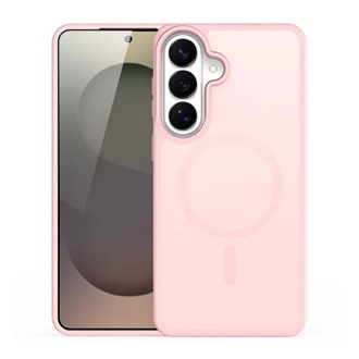 Samsung S26 DUX DUCIS YIND szilikon telefonvédő ütésállóság, MagSafe, RÓZSASZÍN