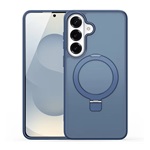 Samsung S26 DUX DUCIS YIND szilikon telefonvédő ütésállóság, kitámasztó, SÖTÉTKÉK