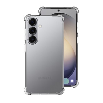 Samsung S26 Designed for SAMSUNG műanyag telefonvédő ütésállóság, légpárnás sarok, ÁTLÁTSZÓ