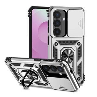 Samsung S26 GIGAPACK Defender szilikon telefonvédő ütésállóság, kameravédő, EZÜST