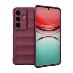 Samsung S26 GIGAPACK Szilikon telefonvédő ütésállóság, 3D, BORDÓ