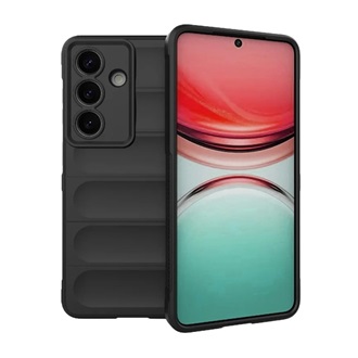 Samsung S26 GIGAPACK Szilikon telefonvédő ütésállóság, 3D, FEKETE