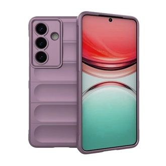 Samsung S26 GIGAPACK Szilikon telefonvédő ütésállóság, 3D, LILA