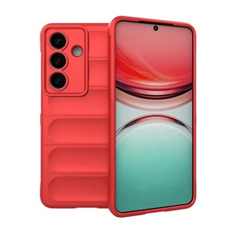 Samsung S26 GIGAPACK Szilikon telefonvédő ütésállóság, 3D, PIROS