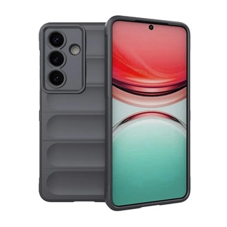 Samsung S26 GIGAPACK Szilikon telefonvédő ütésállóság, 3D, SÖTÉTSZÜRKE