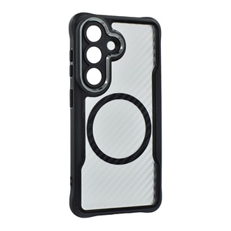 Samsung S26 GIGAPACK Szilikon telefonvédő ütésállóság, MagSafe, FEKETE