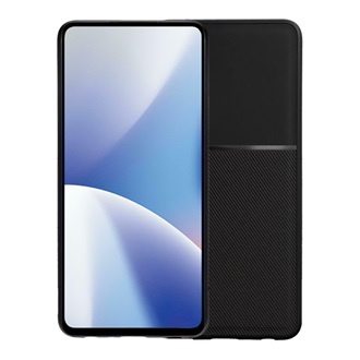 Samsung S26 GIGAPACK Szilikon telefonvédő ütésállóság, csíkos, FEKETE