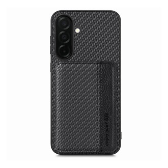 Samsung S26 GIGAPACK Szilikon telefonvédő ütésállóság, karbon minta, FEKETE