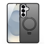 Samsung S26 Plus DUX DUCIS YIND szilikon telefonvédő ütésállóság, kitámasztó, FEKETE