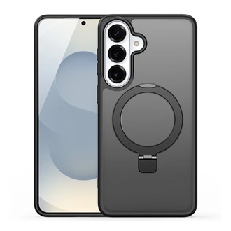 Samsung S26 Plus DUX DUCIS YIND szilikon telefonvédő ütésállóság, kitámasztó, FEKETE