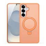 Samsung S26 Plus DUX DUCIS YIND szilikon telefonvédő ütésállóság, kitámasztó, NARANCSSÁRGA