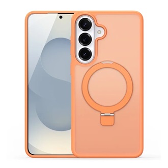 Samsung S26 Plus DUX DUCIS YIND szilikon telefonvédő ütésállóság, kitámasztó, NARANCSSÁRGA