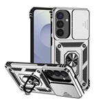 Samsung S26 Plus GIGAPACK Defender szilikon telefonvédő ütésállóság, kameravédő, EZÜST