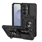 Samsung S26 Plus GIGAPACK Defender szilikon telefonvédő ütésállóság, kameravédő, FEKETE