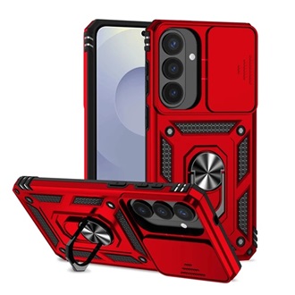 Samsung S26 Plus GIGAPACK Defender szilikon telefonvédő ütésállóság, kameravédő, PIROS