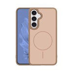 Samsung S26 Plus GIGAPACK Szilikon telefonvédő műanyag hátlap, MagSafe, BARNA