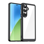 Samsung S26 Plus GIGAPACK Szilikon telefonvédő ütésállóság, átlátszó hátlap, FEKETE