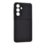 Samsung S26 Plus GIGAPACK Szilikon telefonvédő ütésállóság, csíkos, FEKETE