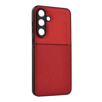 Samsung S26 Plus GIGAPACK Szilikon telefonvédő ütésállóság, csíkos, PIROS