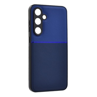 Samsung S26 Plus GIGAPACK Szilikon telefonvédő ütésállóság, csíkos, SÖTÉTKÉK
