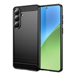 Samsung S26 Plus GIGAPACK Szilikon telefonvédő ütésállóság, karbon minta, FEKETE