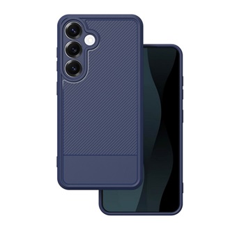 Samsung S26 Plus GIGAPACK Szilikon telefonvédő ütésállóság, karbon minta, SÖTÉTKÉK