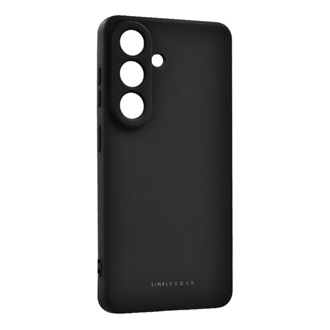 Samsung S26 Plus ROAR SPACE szilikon telefonvédő matt, prémium, FEKETE