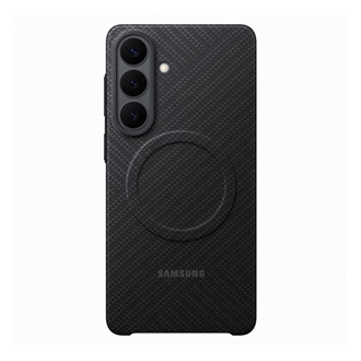 Samsung S26 Plus SAMSUNG szilikon telefonvédő mágneses, karbon minta, FEKETE
