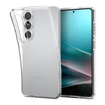 Samsung S26 Plus SPIGEN LIQUID CRYSTAL szilikon telefonvédő ütésállóság, légpárnás sarok, ÁTLÁTSZÓ