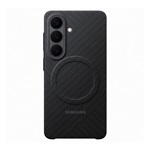 Samsung S26 SAMSUNG szilikon telefonvédő mágneses, karbon minta, FEKETE
