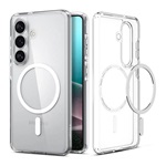 Samsung S26 SPIGEN ULTRA HYBRID MAG műanyag telefonvédő ütésállóság, MagSafe, FEHÉR