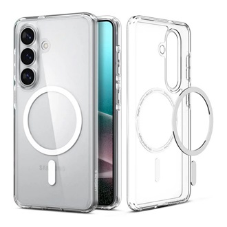 Samsung S26 SPIGEN ULTRA HYBRID MAG műanyag telefonvédő ütésállóság, MagSafe, FEHÉR