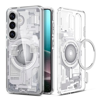 Samsung S26 SPIGEN ULTRA HYBRID ZERO ONE műanyag telefonvédő ütésállóság, MagSafe, FEHÉR