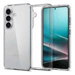 Samsung S26 SPIGEN ULTRA HYBRID műanyag telefonvédő ütésállóság, légpárnás keret, ÁTLÁTSZÓ