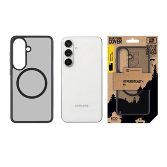 Samsung S26 TACTICAL MAGFORCE HYPERSTEALTH szilikon telefonvédő ütésállóság, MagSafe, FEKETE