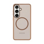 Samsung S26 TACTICAL MAGFORCE HYPERSTEALTH szilikon telefonvédő ütésállóság, MagSafe, SÖTÉTBARNA